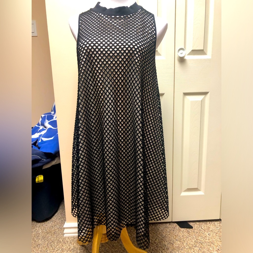 Size XL Buffalo white sleeveless swing dress